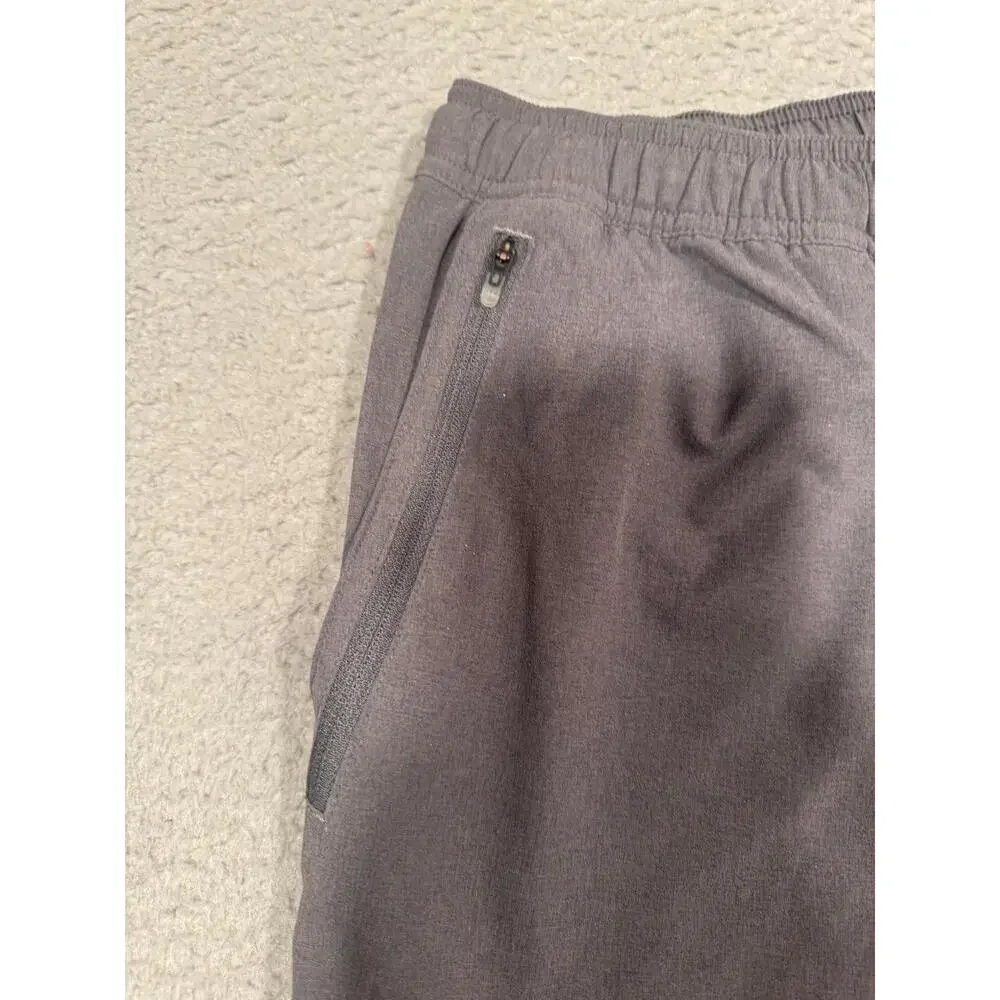 L.L.Bean Mens Pants Grey‎ Jogger Activewear Zippered Pocket Performance Large L - Picture 3 of 11